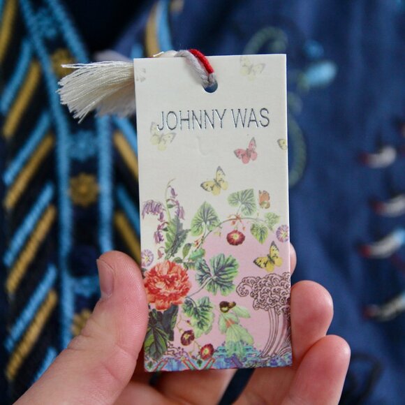 Johnny Was Linen Shirt - Picture 14 of 16